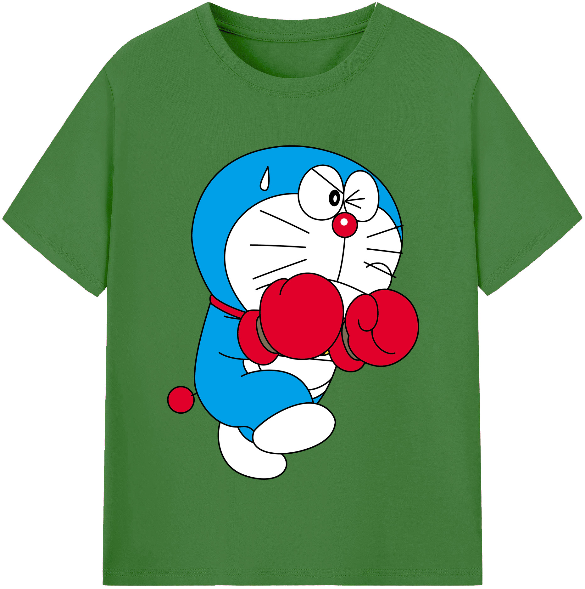 （画像用） ドラえもん Doraemon レディースカジュアルプリントTシャツ（綿100％）